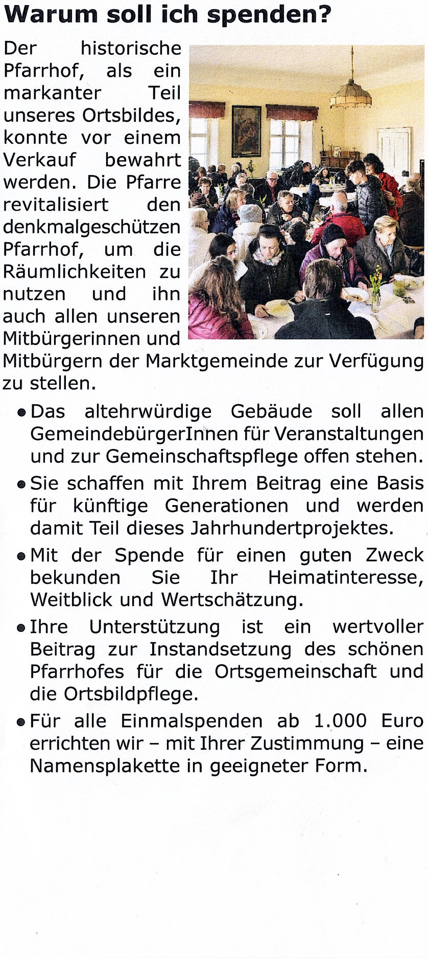 Pfarrhof-Info Pfarrhof-Info