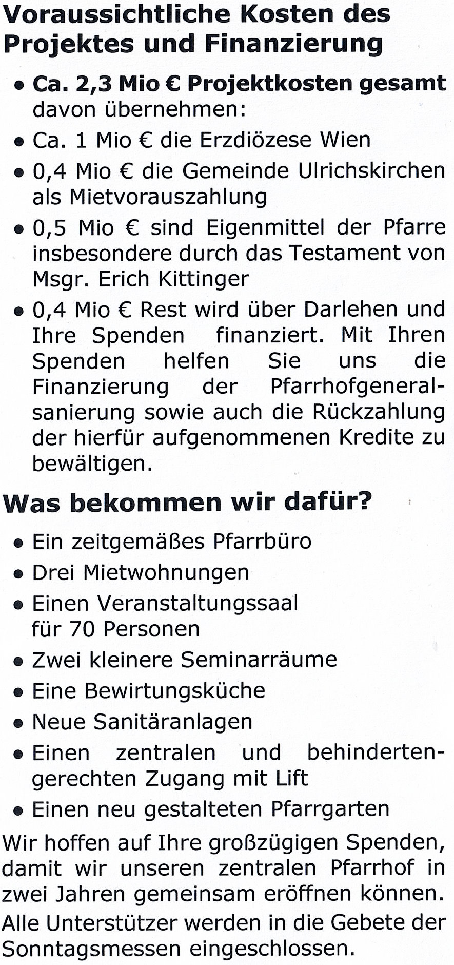 Pfarrhof-Info Pfarrhof-Info