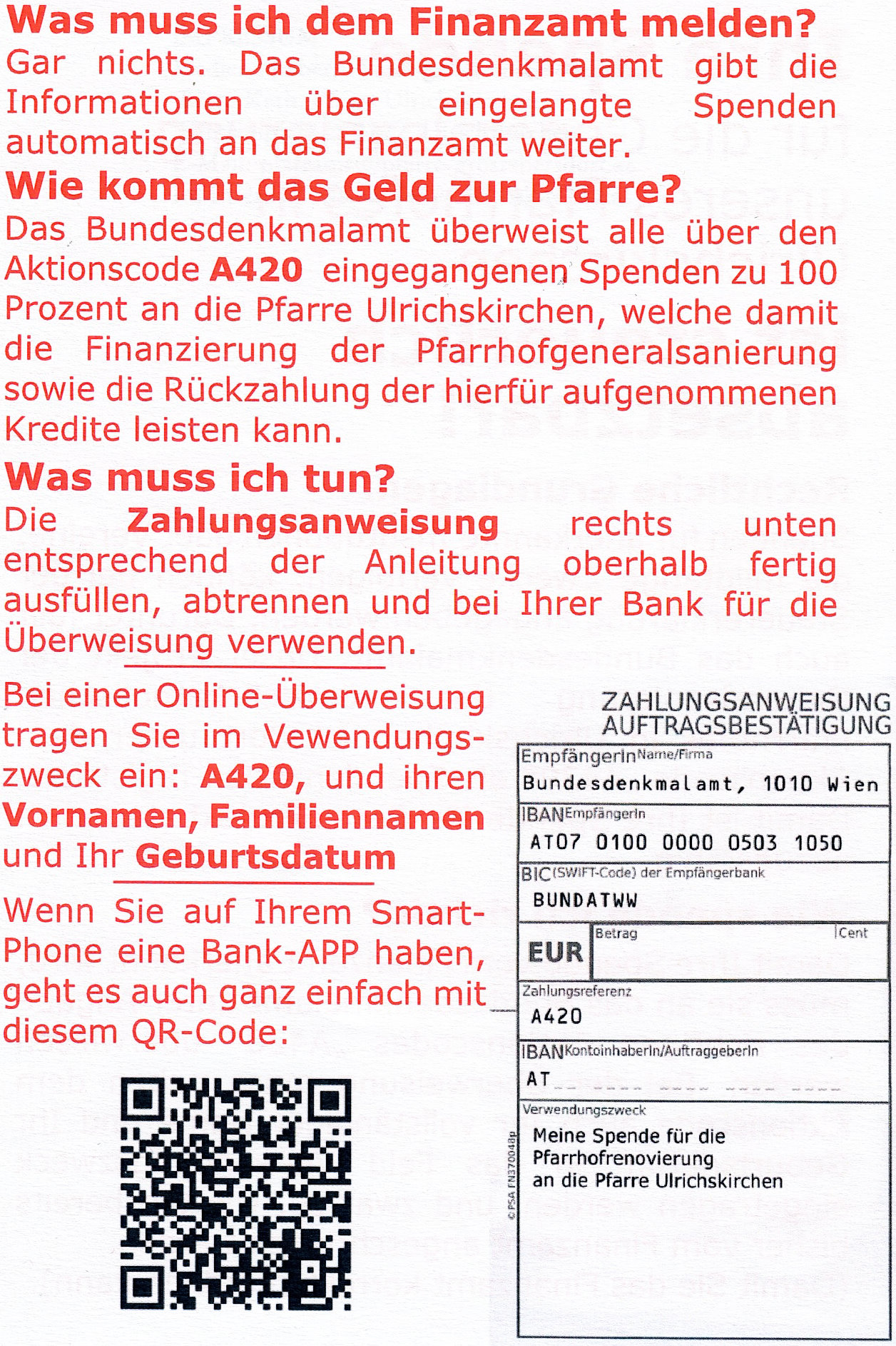 Pfarrhof-Info Pfarrhof-Info